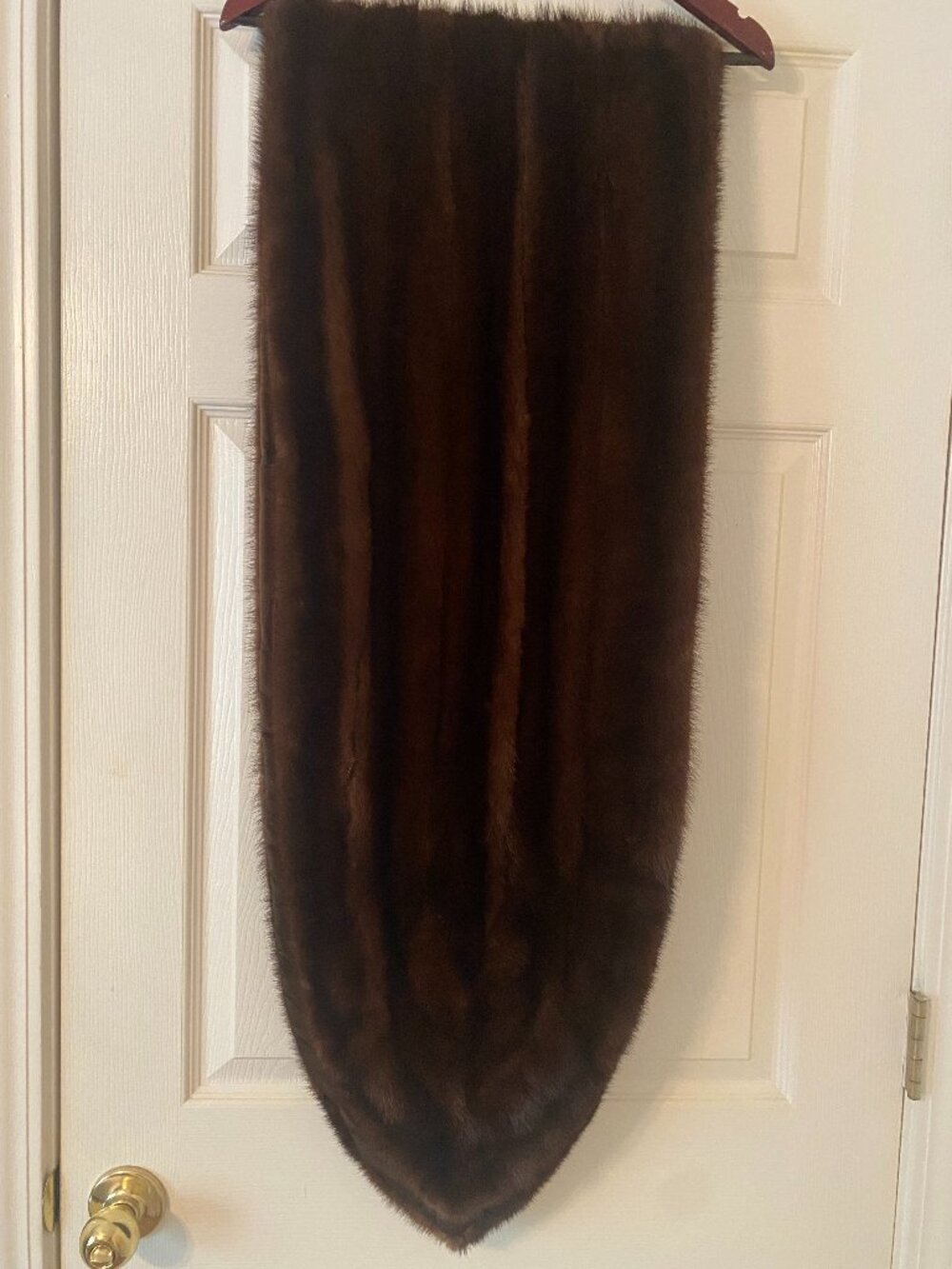 Vintage Mink Stole Couture Furs Brown